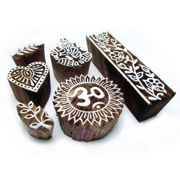 Religious Wooden Stamps - Set