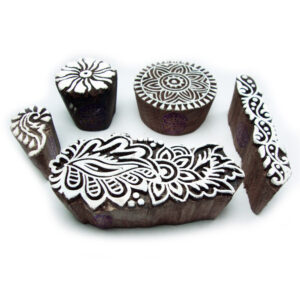 Paisley Wooden Stamps - Set