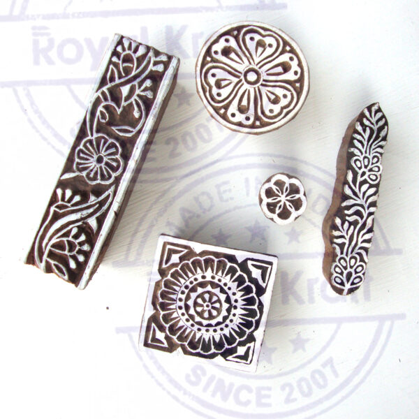 Assorted Wooden Stamps - Set