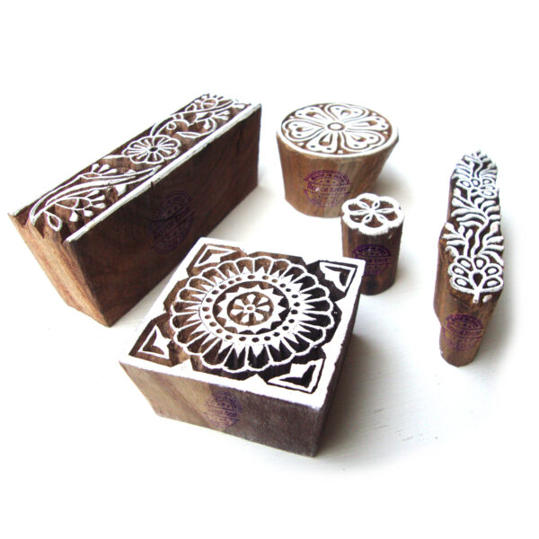 Assorted Wooden Stamps - Set