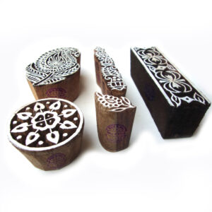 Paisley Wooden Stamps - Set