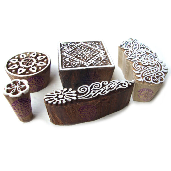 Assorted Wooden Stamps - Set