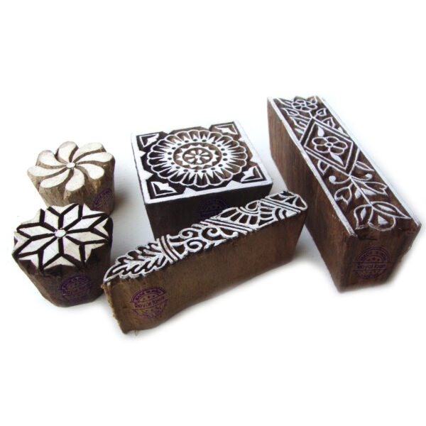 Assorted Wooden Stamps - Set