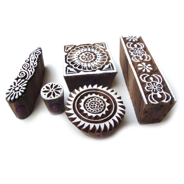 Assorted Wooden Stamps - Set
