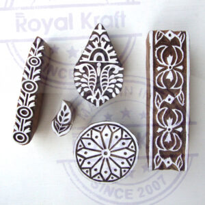 Assorted Wooden Stamps - Set