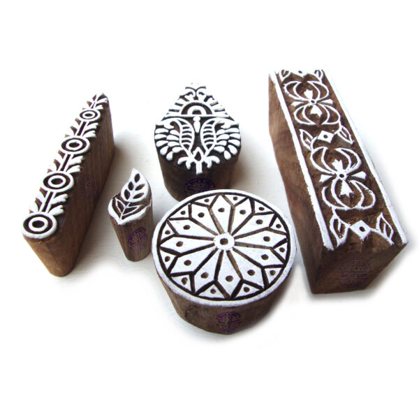 Assorted Wooden Stamps - Set