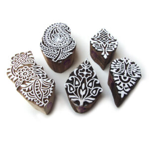 Paisley Wooden Stamps - Set