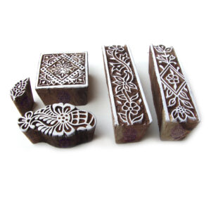 Border Wooden Stamps - Set