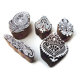 Paisley Wooden Stamps - Set