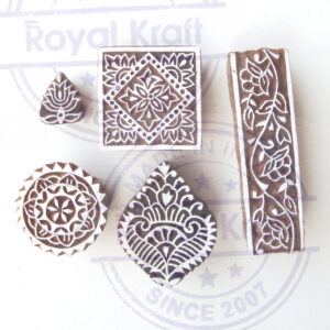 Assorted Wooden Stamps - Set