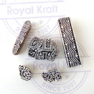 Animal Wooden Stamps - Set