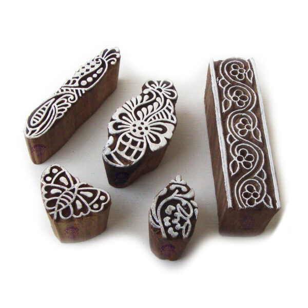 Assorted Wooden Stamps - Set