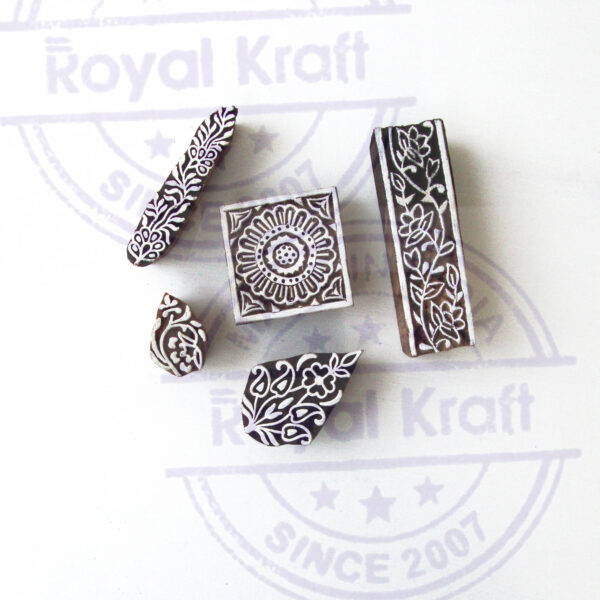 Assorted Wooden Stamps - Set