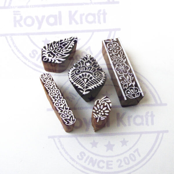 Assorted Wooden Stamps - Set