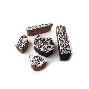 Animal Wooden Stamps - Set