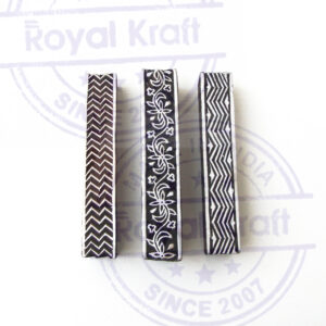 Border Wooden Stamps - Set
