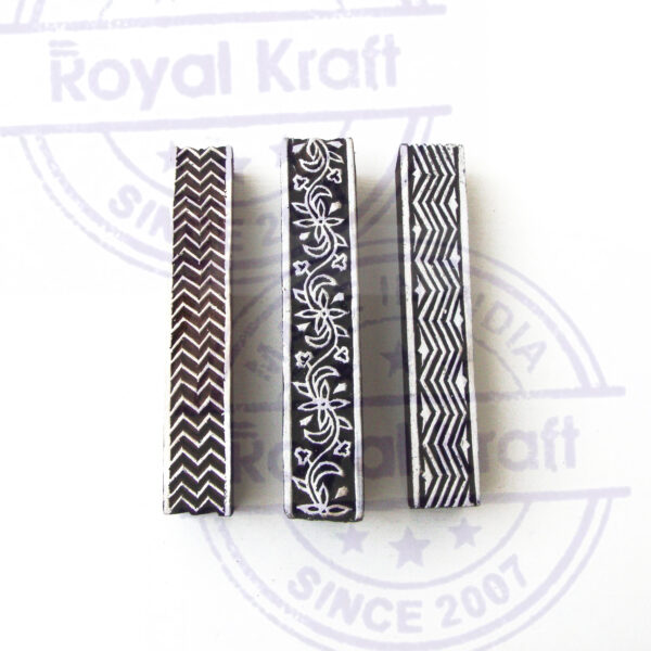 Border Wooden Stamps - Set