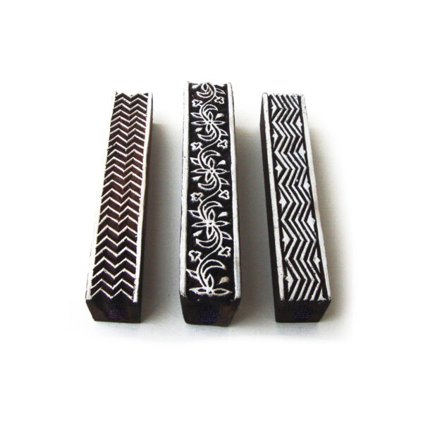 Border Wooden Stamps - Set