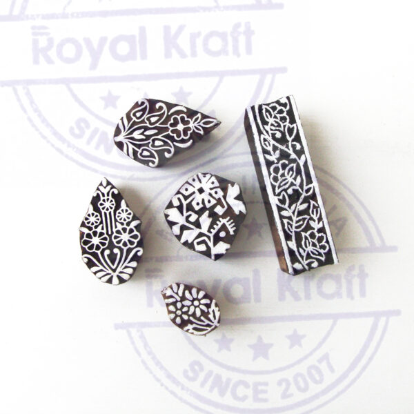 Assorted Wooden Stamps - Set