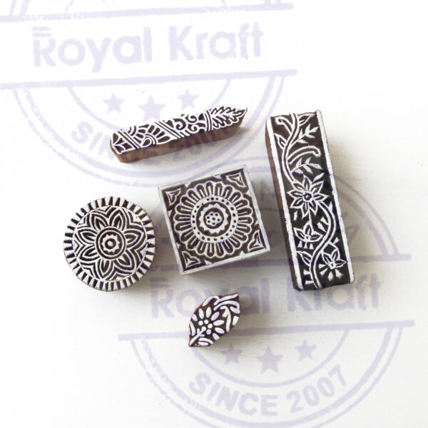 Assorted Wooden Stamps - Set