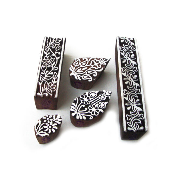 Border Wooden Stamps - Set
