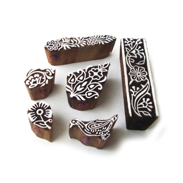 Assorted Wooden Stamps - Set