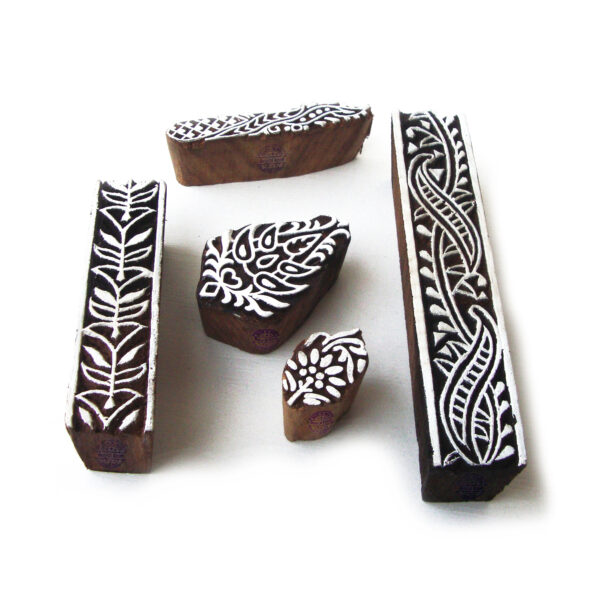Border Wooden Stamps - Set