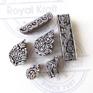 Assorted Wooden Stamps - Set