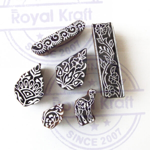 Assorted Wooden Stamps - Set