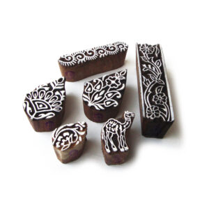 Assorted Wooden Stamps - Set