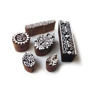 Assorted Wooden Stamps - Set