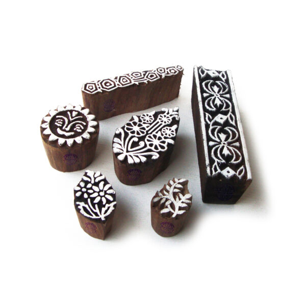 Assorted Wooden Stamps - Set