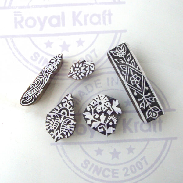 Assorted Wooden Stamps - Set