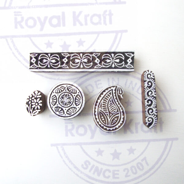 Assorted Wooden Stamps - Set