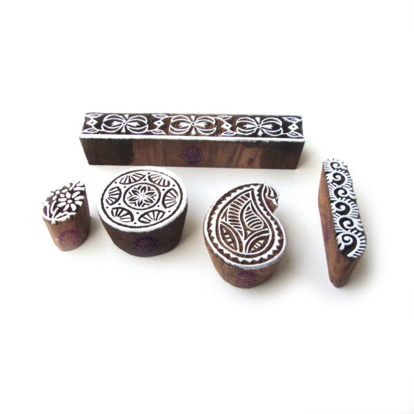 Assorted Wooden Stamps - Set