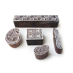 Paisley Wooden Stamps - Set