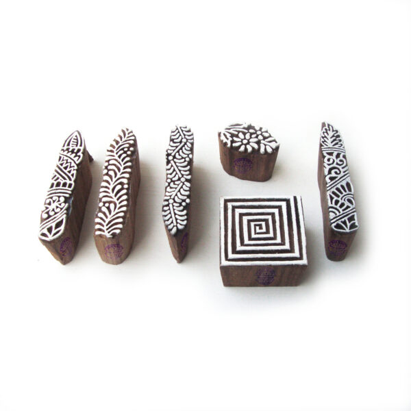 Border Wooden Stamps - Set