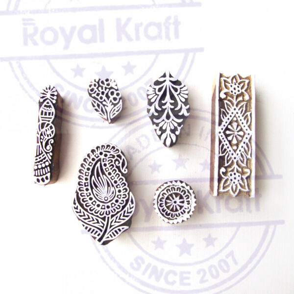 Assorted Wooden Stamps - Set