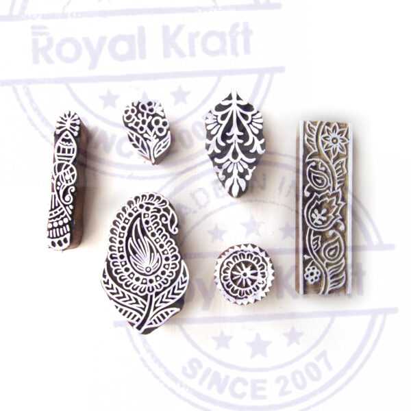 Assorted Wooden Stamps - Set