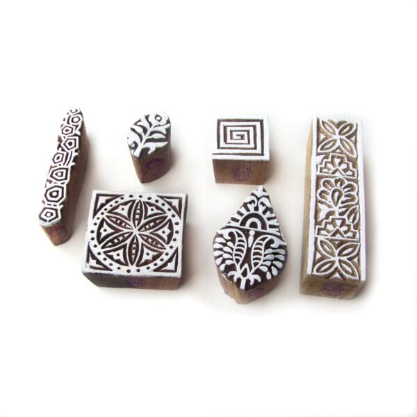Assorted Wooden Stamps - Set