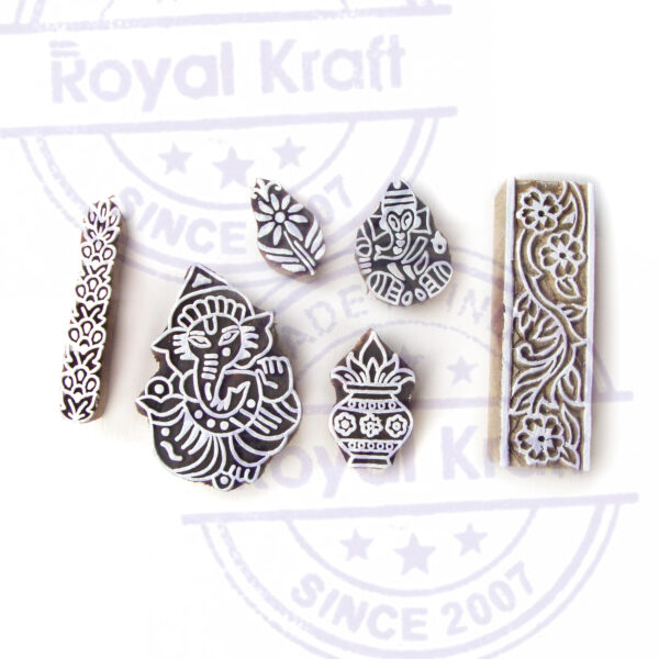 Religious Wooden Stamps - Set