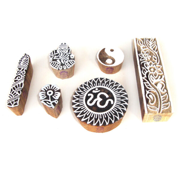 Religious Wooden Stamps - Set