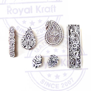 Assorted Wooden Stamps - Set
