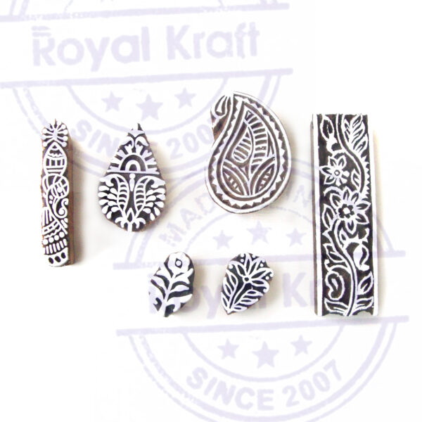 Assorted Wooden Stamps - Set