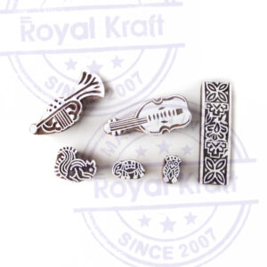 Musical Wooden Stamps - Set