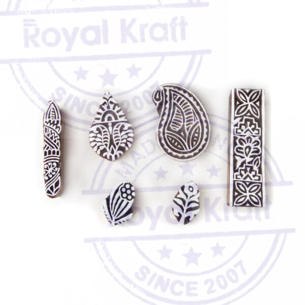 Assorted Wooden Stamps - Set
