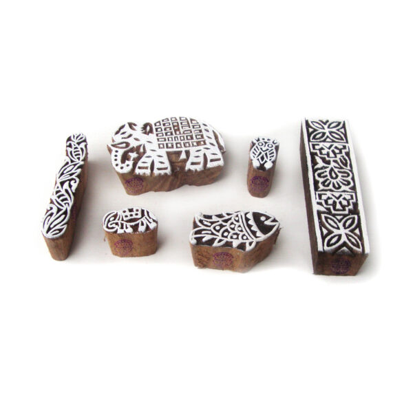 Animal Wooden Stamps - Set