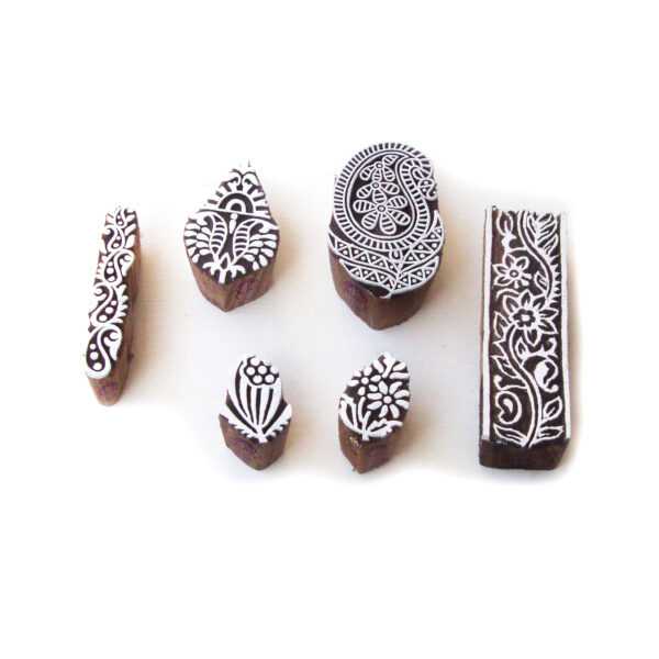Paisley Wooden Stamps - Set