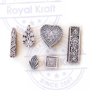 Assorted Wooden Stamps - Set