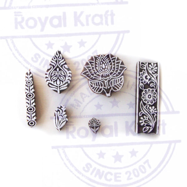 Assorted Wooden Stamps - Set